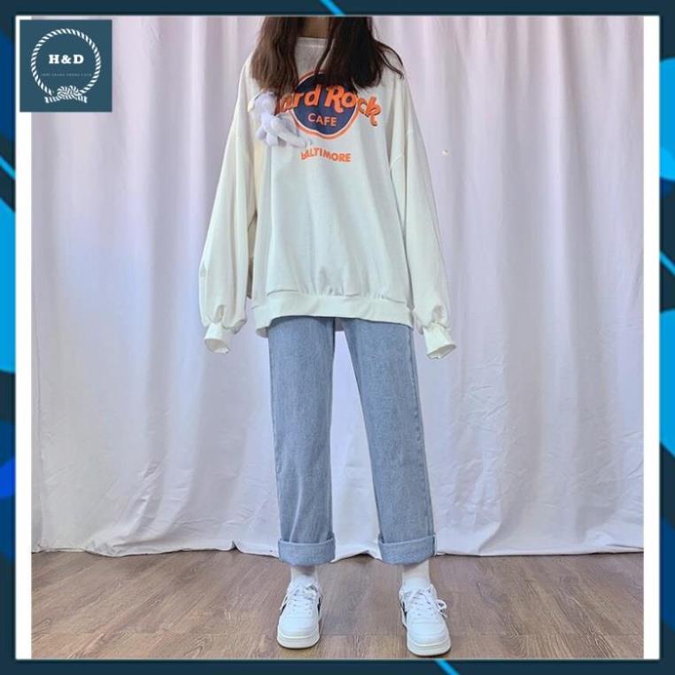 [HOT] Quần jeans baggy nữ, jean bò ống suông, rộng style hàn Quốc hit hot 2021 | BigBuy360 - bigbuy360.vn