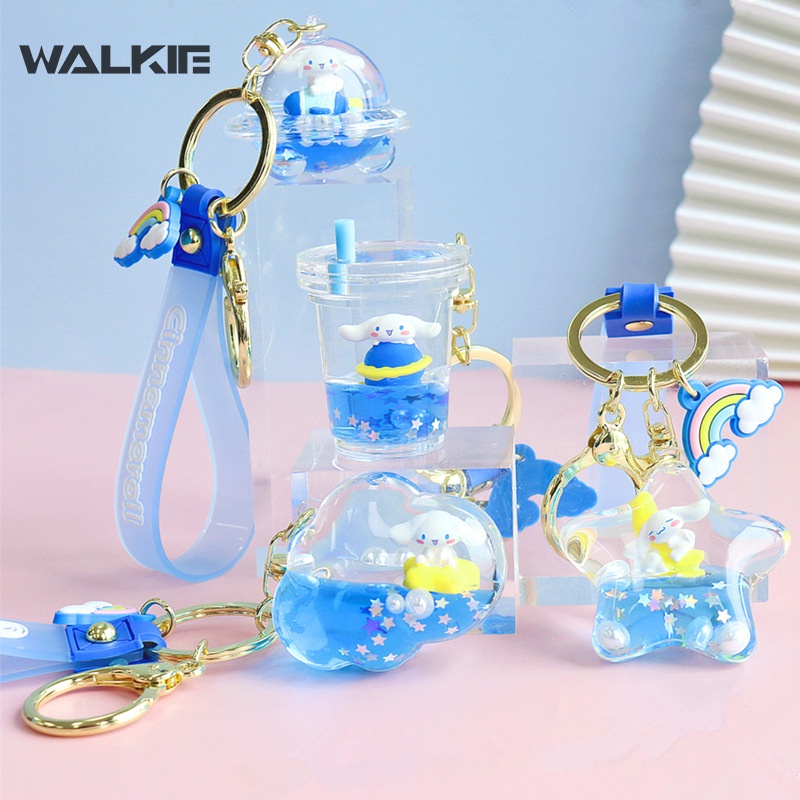 SANRIO Móc Khóa Hình Búp Bê Cinnamoroll Hoạt Hình Đáng Yêu