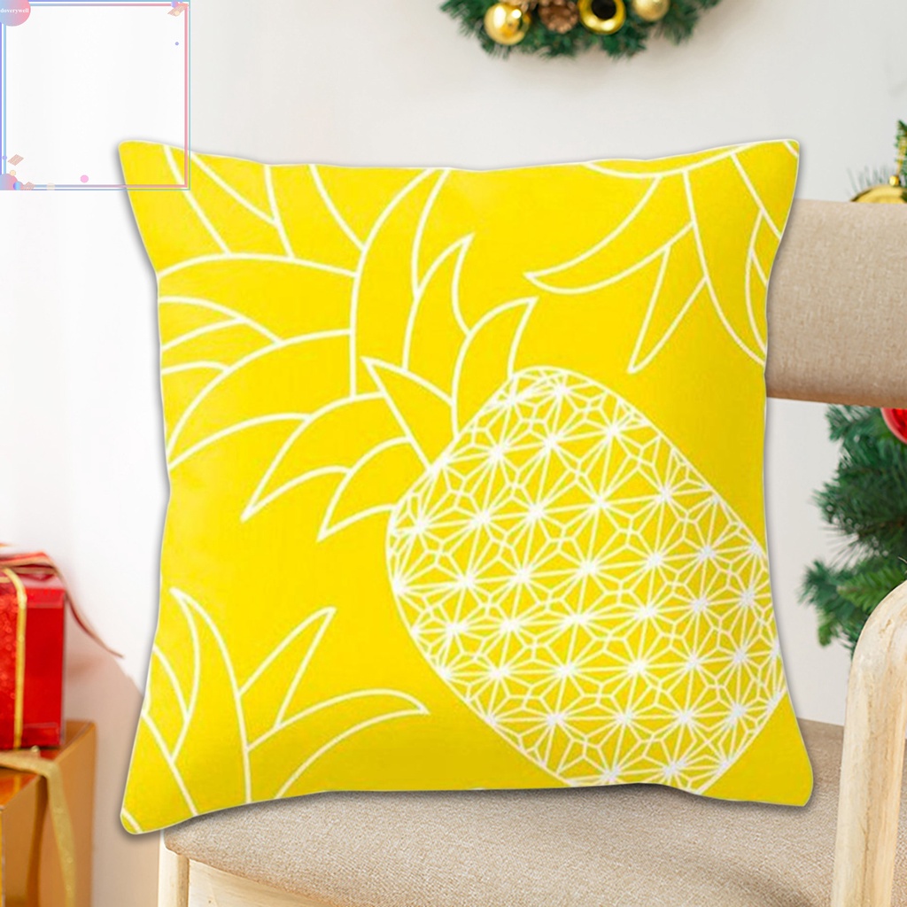 Vỏ gối trang trí in chữ cái gọn nhẹ có thể tháo rời