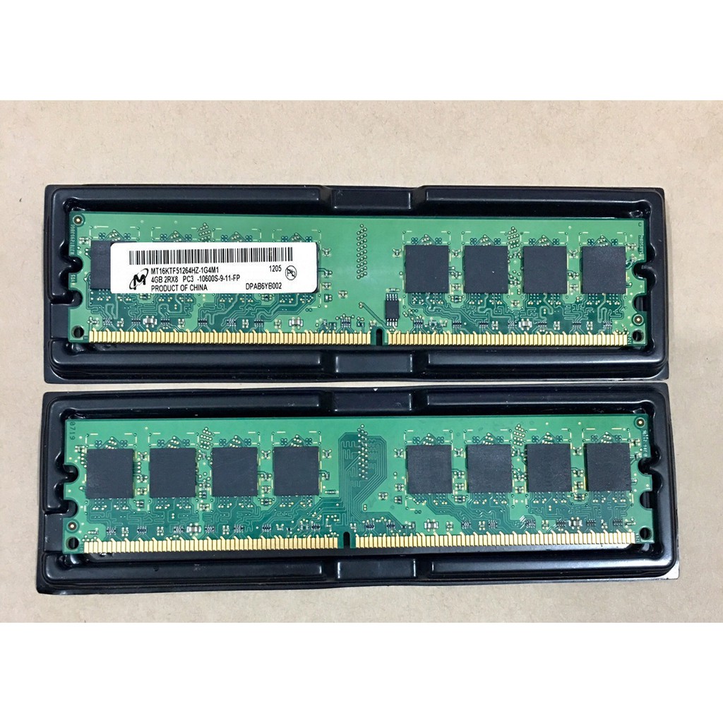 Ram máy tính để bàn 4GB DDR3 bus 1333 (hãng ngẫu nhiên) samsung hynix kingston ...