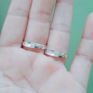 Nhẫn bạc đôi