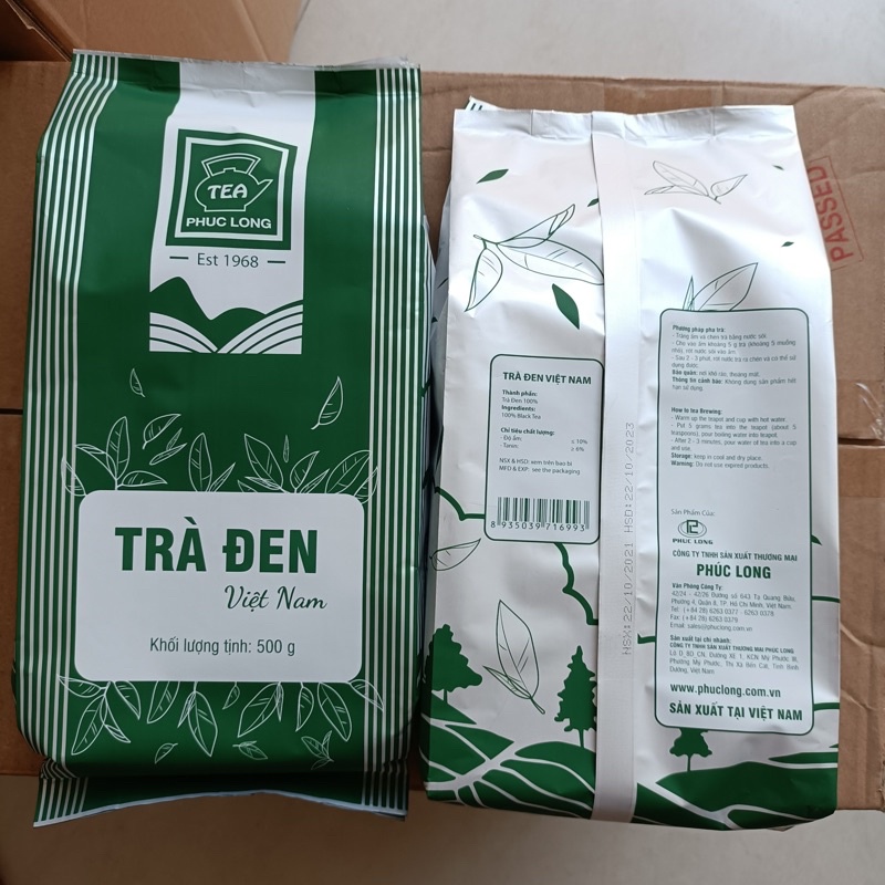 Trà Đen Phúc Long 500g