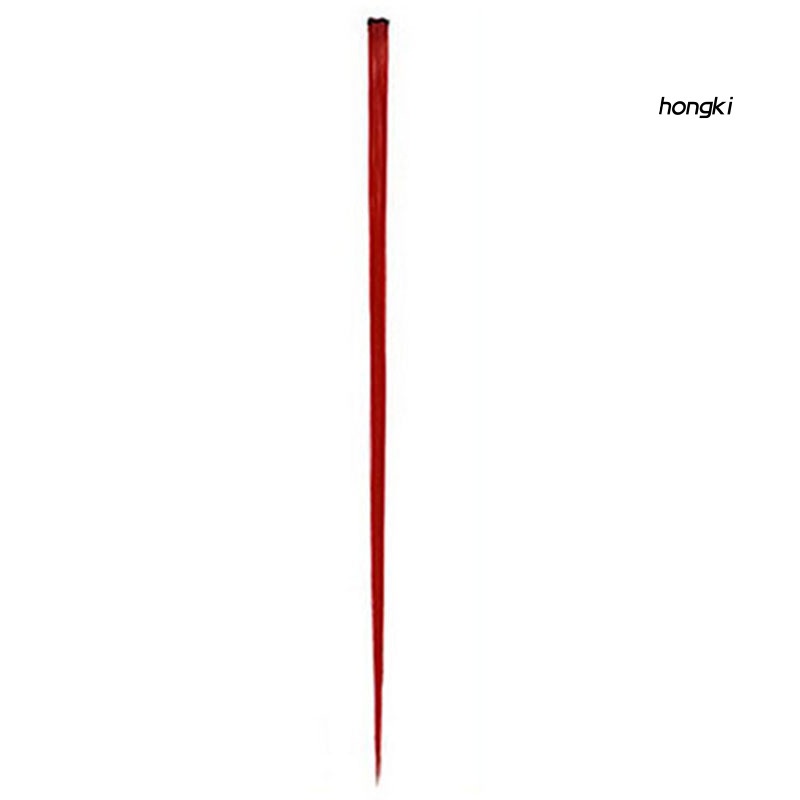 Tóc giả nối dài thẳng nhiều màu sắc bằng sợi tổng hợp cho nữ