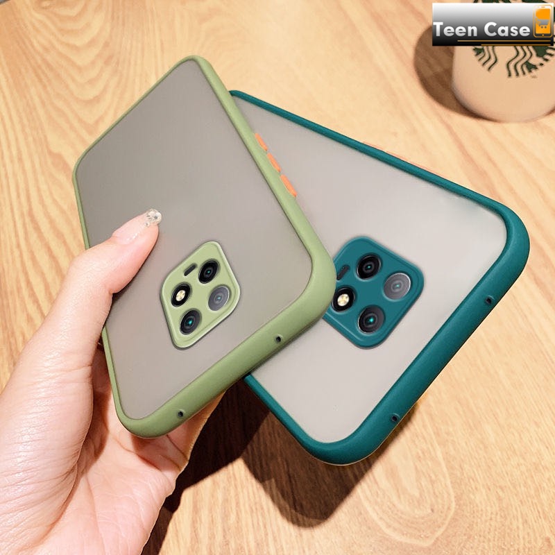 Ốp điện thoại bề mặt nhám chống sốc bảo vệ camera cho XIAOMI - TeenCase