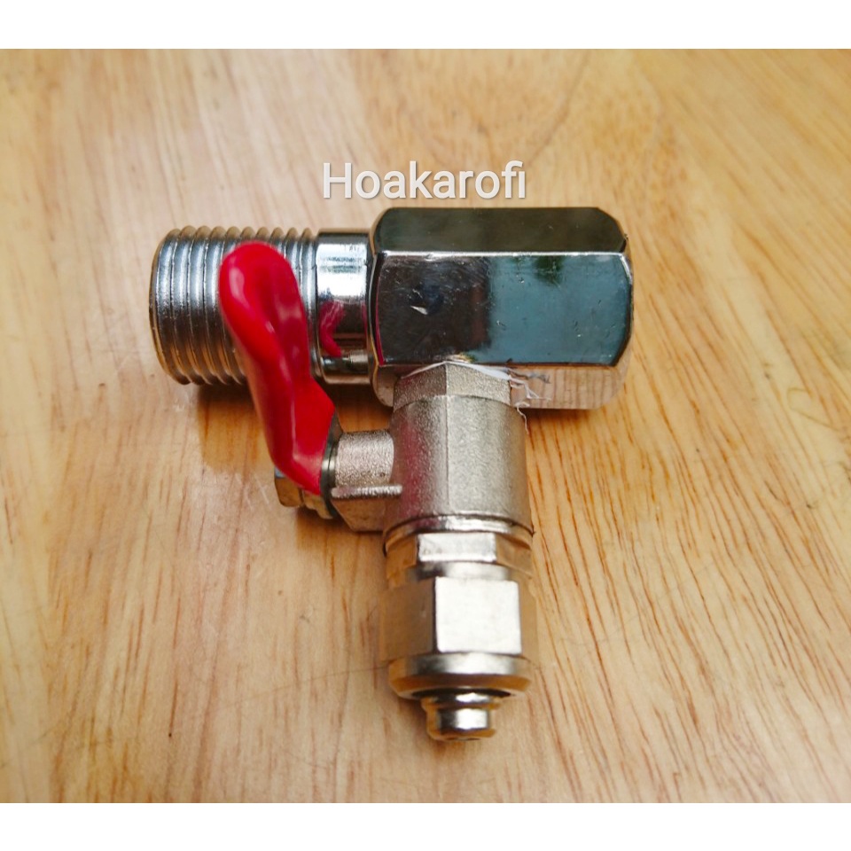 Khẩu Khóa Inox Chia Nước - Nước Cấp Dây 10, Dây 6 Máy Lọc RO, Máy Phun Sương, Máy Nước Sinh Hoạt
