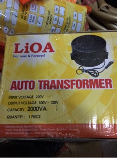 ĐỔI NGUỒN LIOA 2000VA CHO BỘ DÀN NHẬT