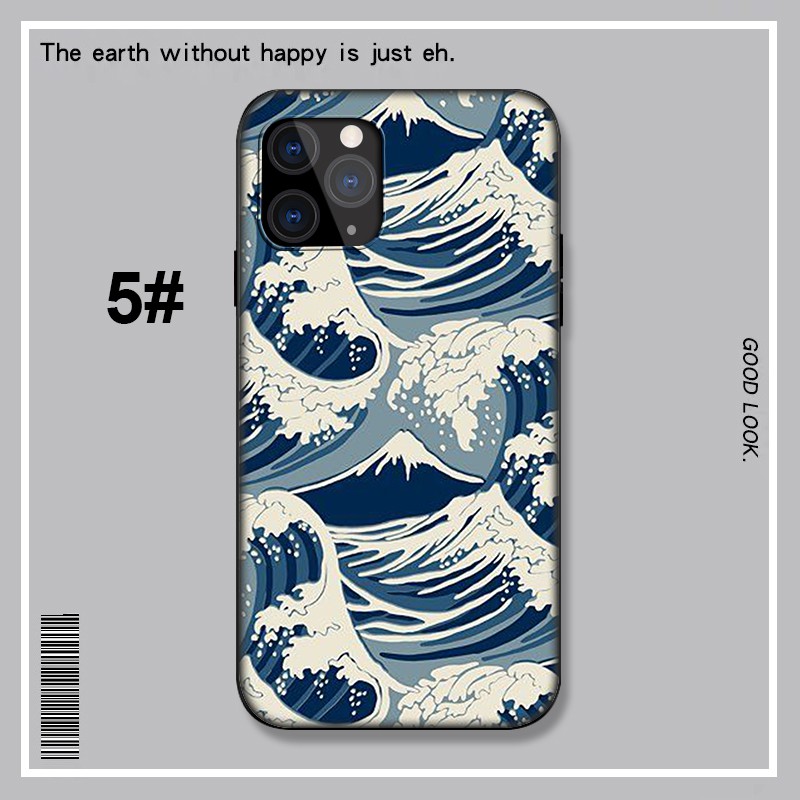 iPhone 12 Mini 11 Pro Max 11pro 12mini 12pro 12promax Casing phone Soft Case LU210 The Great Wave