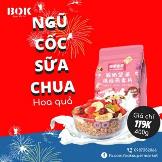 Ngũ cốc hoa quả sấy sữa chua