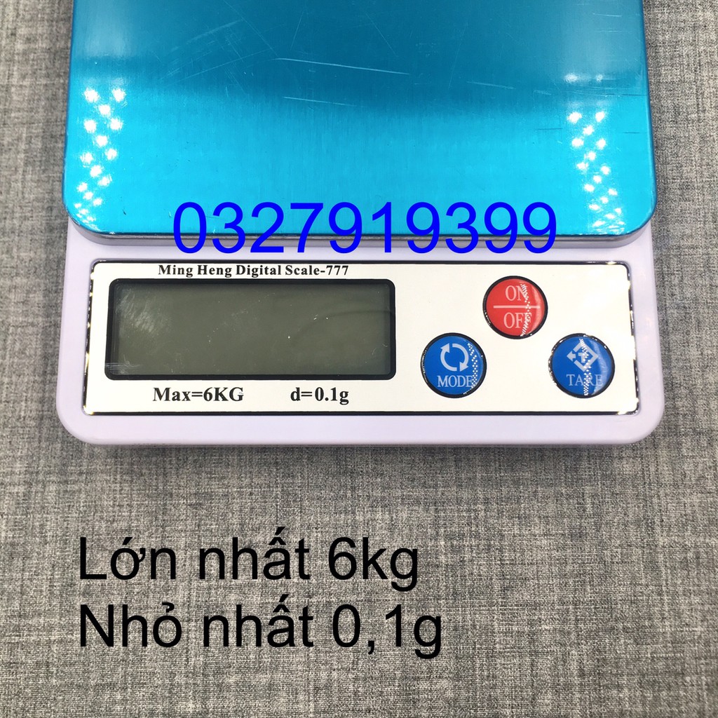 Cân tiểu li điện tử 6kg 777