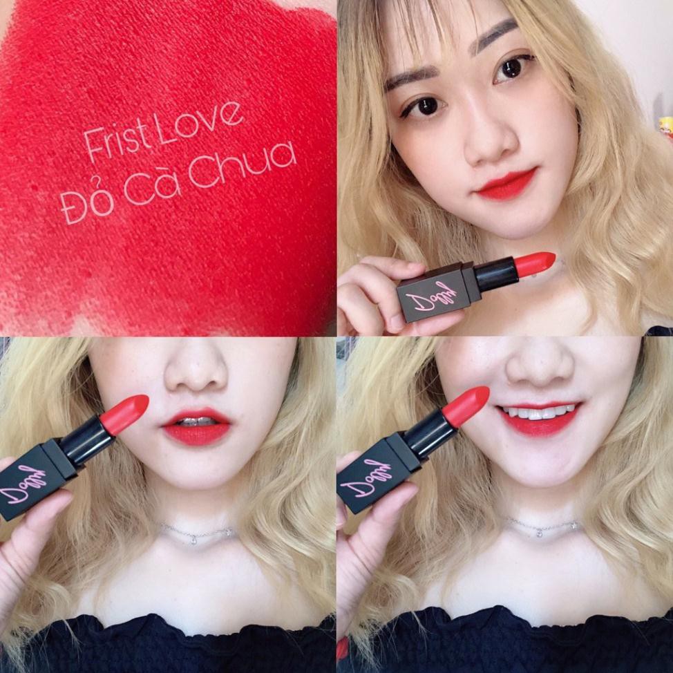 [Đỏ Cà Chua ] Son  Sáp Phủ Phấn Dolly Không Chì Màu Đỏ Cà Chua | BigBuy360 - bigbuy360.vn