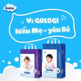 [MẪU MỚI 2020] Bỉm Goldgi cao cấp Nhật Bản quần/dán đủ size Nb92/S84/M66/M60/L56/L48/XL44/XXL32