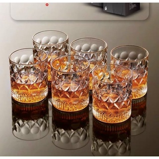 Bộ 6 cốc thủy tinh HONGLI 5412XO, 6 Ly thủy tinh 285ml