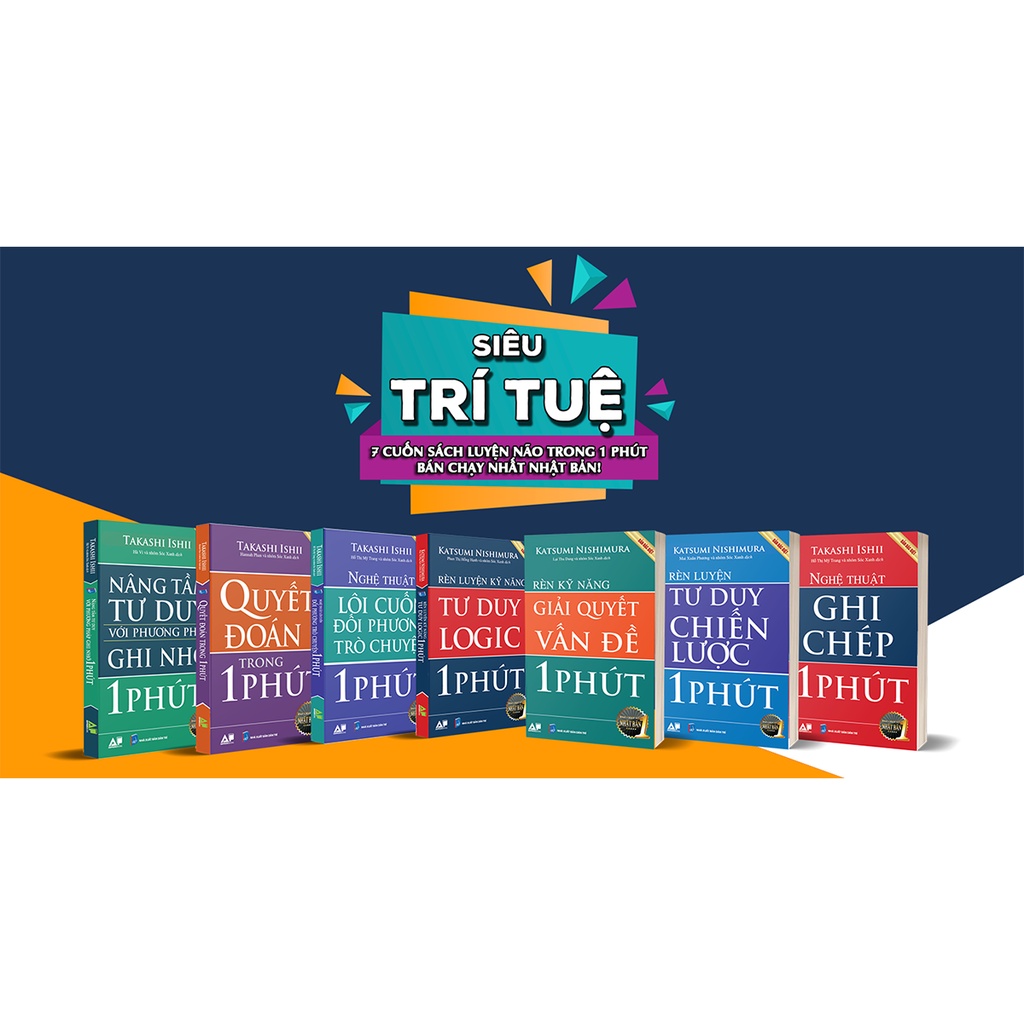 Sách - Rèn Luyện Tư Duy Chiến Lược Trong 1 Phút (Tái bản mới nhất)