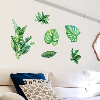 DECAL DÁN TƯỜNG LÁ XANH 5