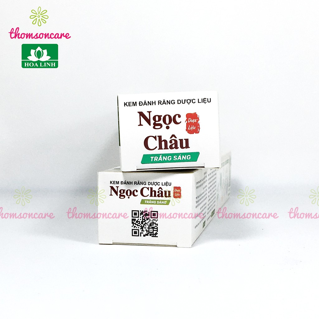 Kem đánh răng Ngọc châu từ thảo dược - giảm nhiệt miệng, trắng răng của dược Hoa Linh