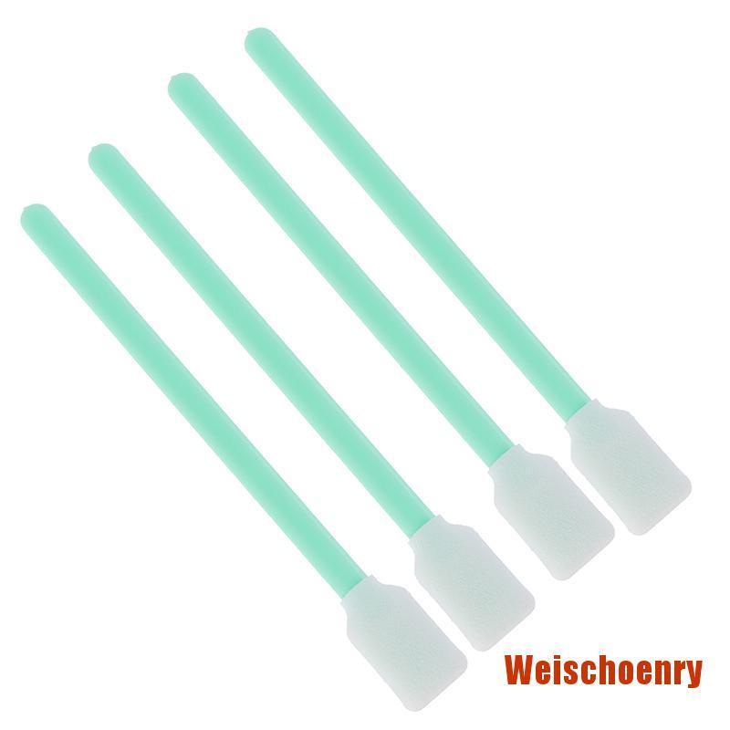 WEenry 100pc Foam Tipped Solvent Cleaning Swab Inkjet Printer Swabs Camera fast