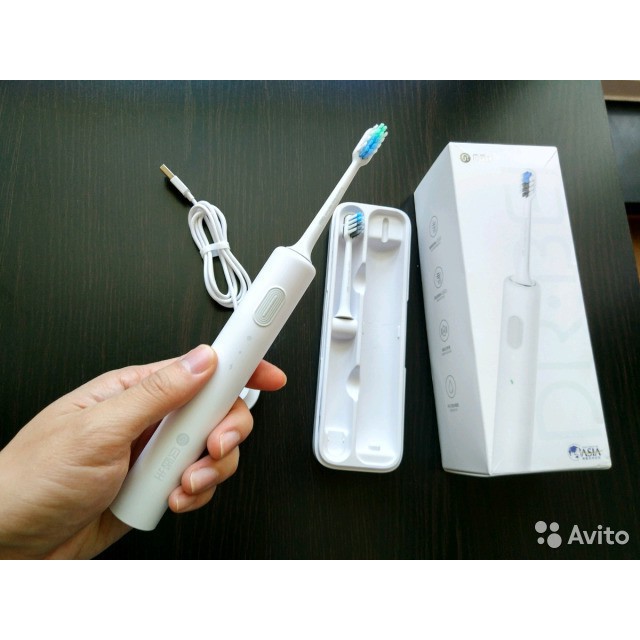 [Hàng chính hãng] Bàn chải điện Xiaomi DR-BEI Sonic BET-C01 dành người lớn, lông mịn