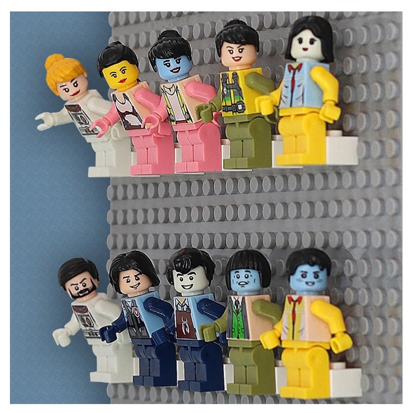 Bảng Gắn Nhân Vật Lego Treo Tường Size 32 - NABON STORE