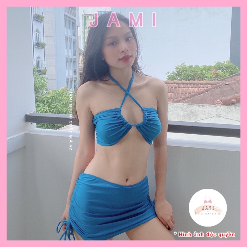 BIKINI 2 mảnh dây chéo váy dây rút 2021 váy quần đùi kín đáo thun lạnh cao cấp | BigBuy360 - bigbuy360.vn