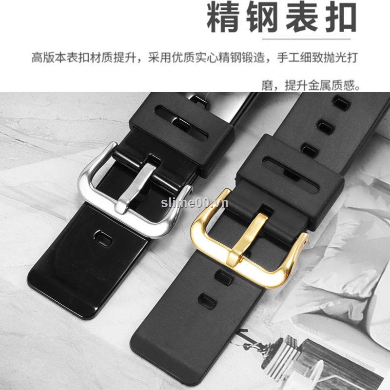 Dây đeo bằng silicon cho đồng hồ casio BABY BA - 110 - G/ 112/ 100/ 130