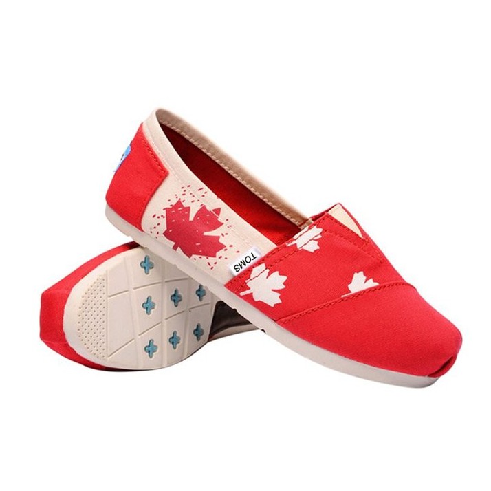⚡️[FREE SHIP]⚡️ Giày toms cờ CANADA 2020,CANADA