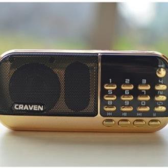 Loa thẻ nhớ Craven CR 836S✨CHÍNH HÃNG Loa nghe pháp, máy nghe đọc kinh phật, học tiếng anh, thẻ nhớ, pin siêu khỏe