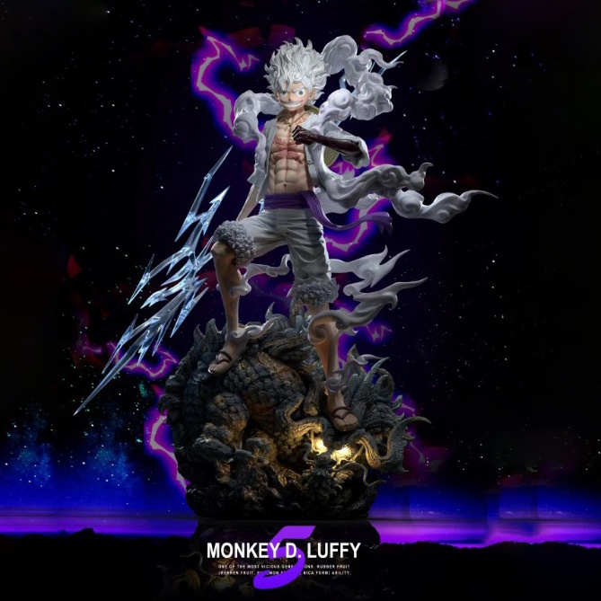 Mô hình luffy gear 5 hàng đẹp siêu chất