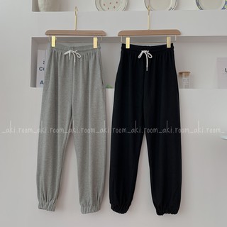 Quần bomber nỉ chun gấu