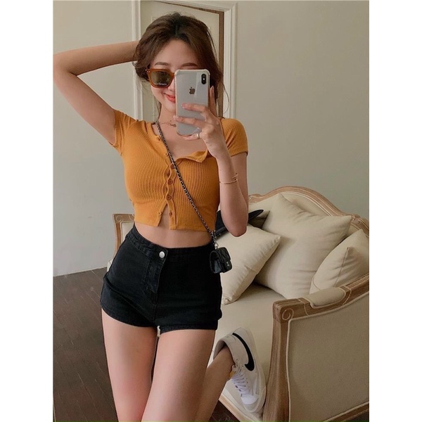 ÁO CROPTOP TRƠN