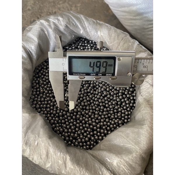 [ 0.5kg ~ 1kg ] Bi bằng sắt 5mm Hàng mới.