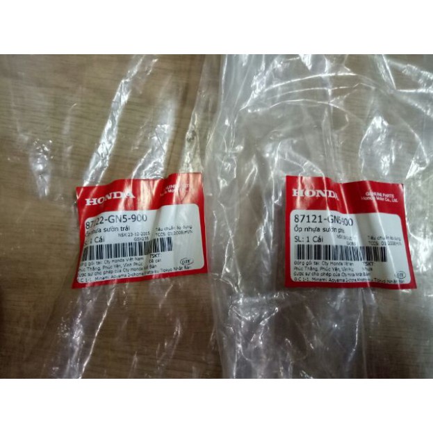 Nẹp Bình Xăng Dream [ CHÍNH HÃNG ] Ốp sườn xe honda dream thái và dream Việt đều dùng được, chuẩn zin 100%