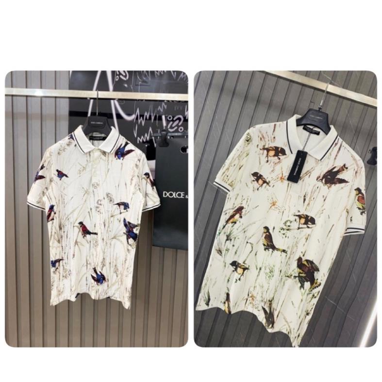 Áo Polo Nam DG Hoạ Tiết Siêu Đẹp - Áo Polo Nam DG Cao Cấp