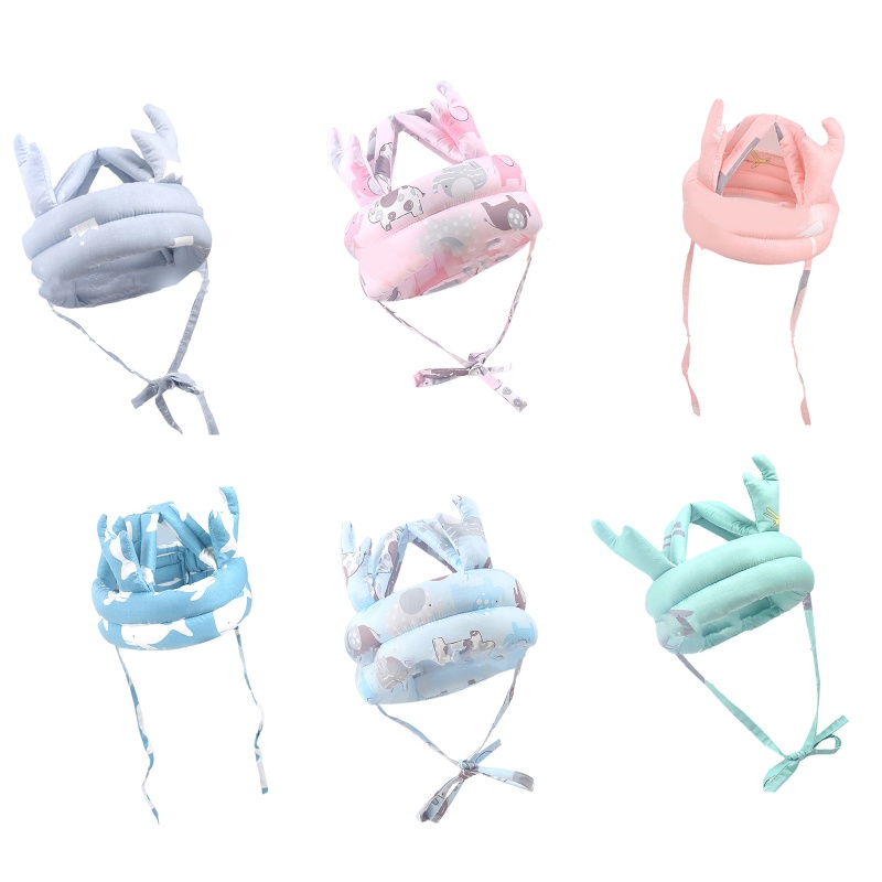 Mũ Bảo Hiểm Thoáng Khí Chống Rơi Bảo Vệ Đầu Cho Bé