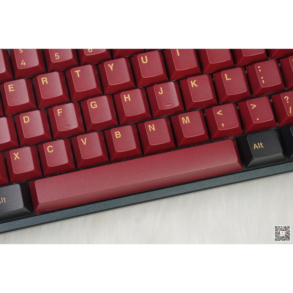 Keycap GMK SAMURAI Clone - profile Cherry - keycap PBT - Double shot - 150 nút cho bàn phím cơ Filco, Edra, keychron