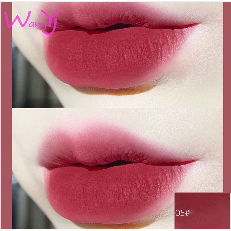 [Hàng mới về] Bộ 3 son kem trang điểm nhung lì mịn vỏ màu trắng dành cho học sinh nữ | BigBuy360 - bigbuy360.vn