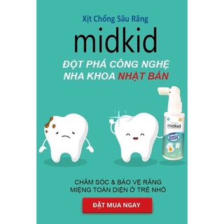 XỊT CHỐNG SÂU RĂNG MIDKID