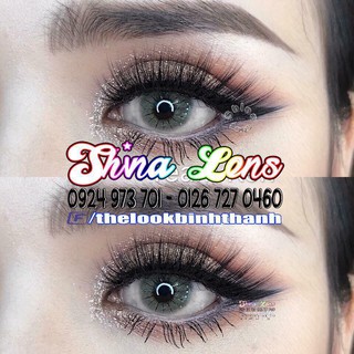 Lens Kính Sát Tròng Milk Gray