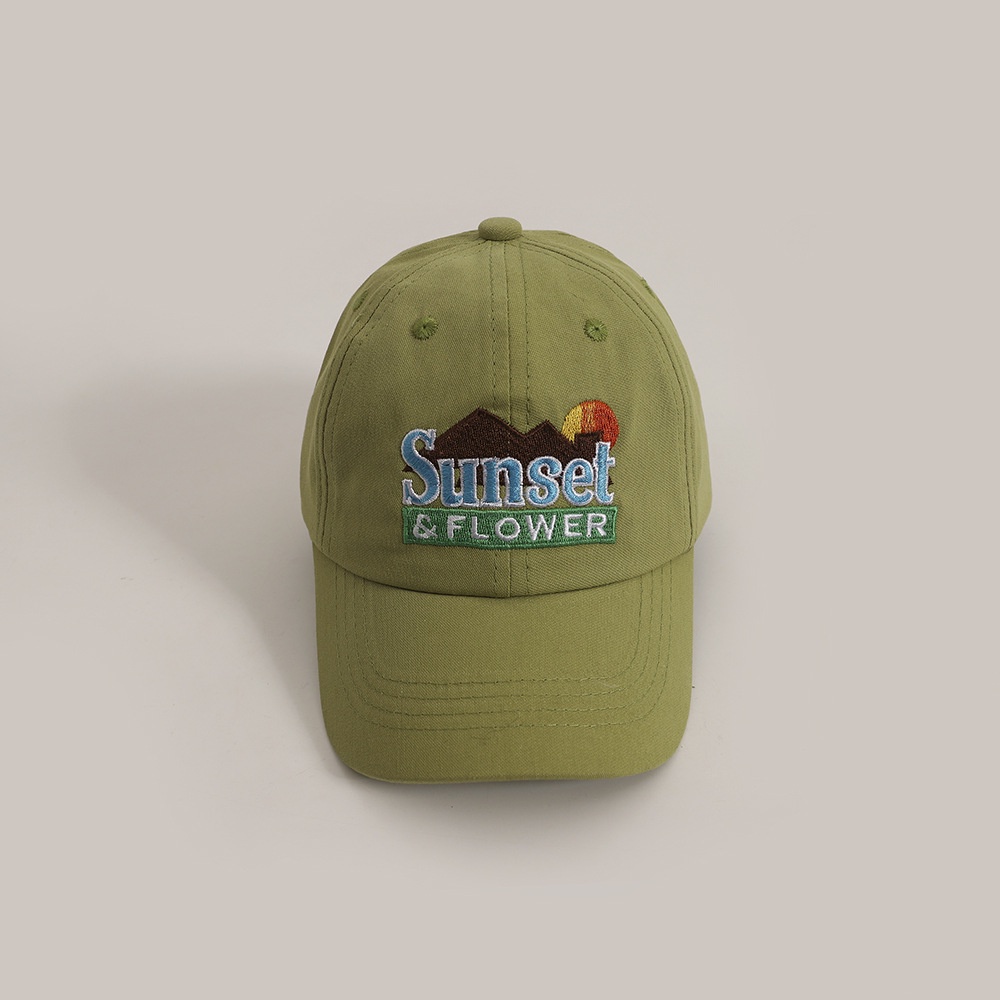 Nón Kết Thêu Chữ Nhiều Màu Sắc Phong Cách Hàn Quốc Thời Trang Đi Biển Cho Bé