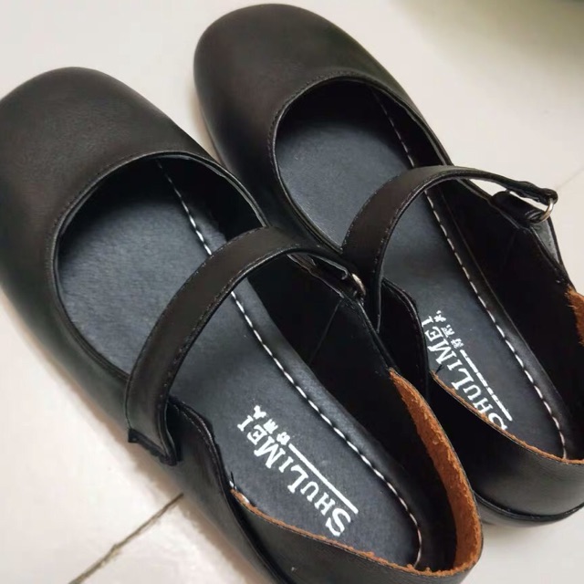 (Sẵn hàng) Giày Búp Bê Nữ Mũi Tròn, Chất Da Mềm, Cài Quai Ngang Xinh Xắn ( Ảnh Thật) | BigBuy360 - bigbuy360.vn