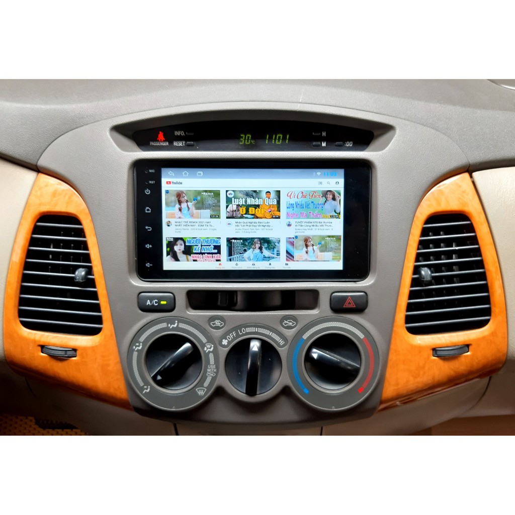 Màn Hình Android 7 inch Cho Các Dòng Xe TOYOTA - Đầu DVD Android Tặng Kèm Giắc Nguồn Zin Toyota