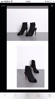 Boot len lỗ gót nhọn cao cấp