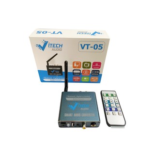 Bộ chuyển đổi âm thanh Optical sang Analog Vitech VT05, có Bluetooth