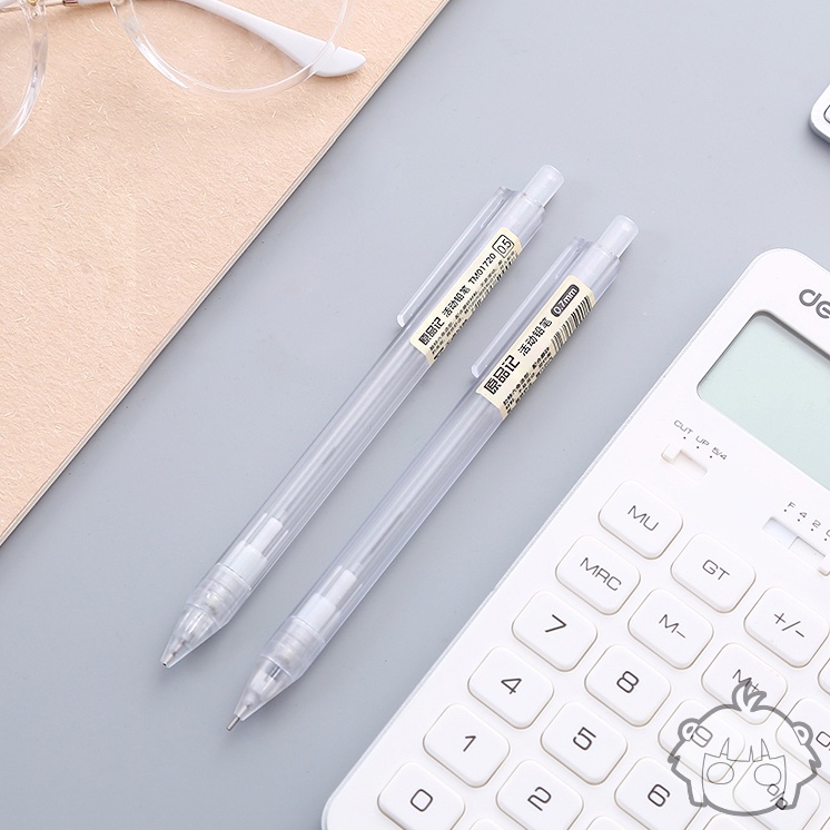 Bút chì bấm 2b giá rẻ Winzige thiết kế trong suốt cao cấp 0.5mm/0.7mm