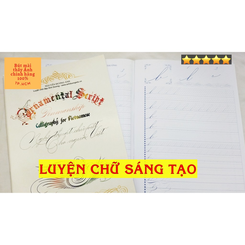 Hướng dẫn luyện chữ sáng tạo chữ nghệ thuật calligraphy