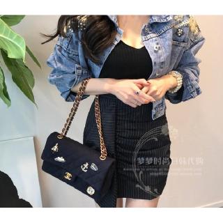 Áo Khoác Denim Lưng Cao Thời Trang Cá Tính