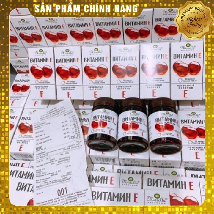 Vitamin E Đỏ Sáng Da , Mờ Thâm Nám , Da Căng Mướt , Tăng Cường Hệ Mi.ễn Dị.ch (Hàm Lượng 270mg)/50g [CHÍNH - HÃNG] | Thế Giới Skin Care