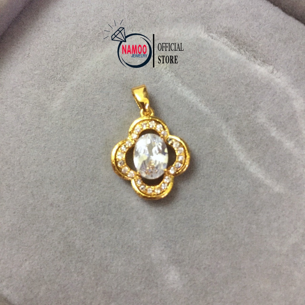 Dây Chuyền Hoa Đá V820 mạ Vàng Nữ Namoo Jewelry