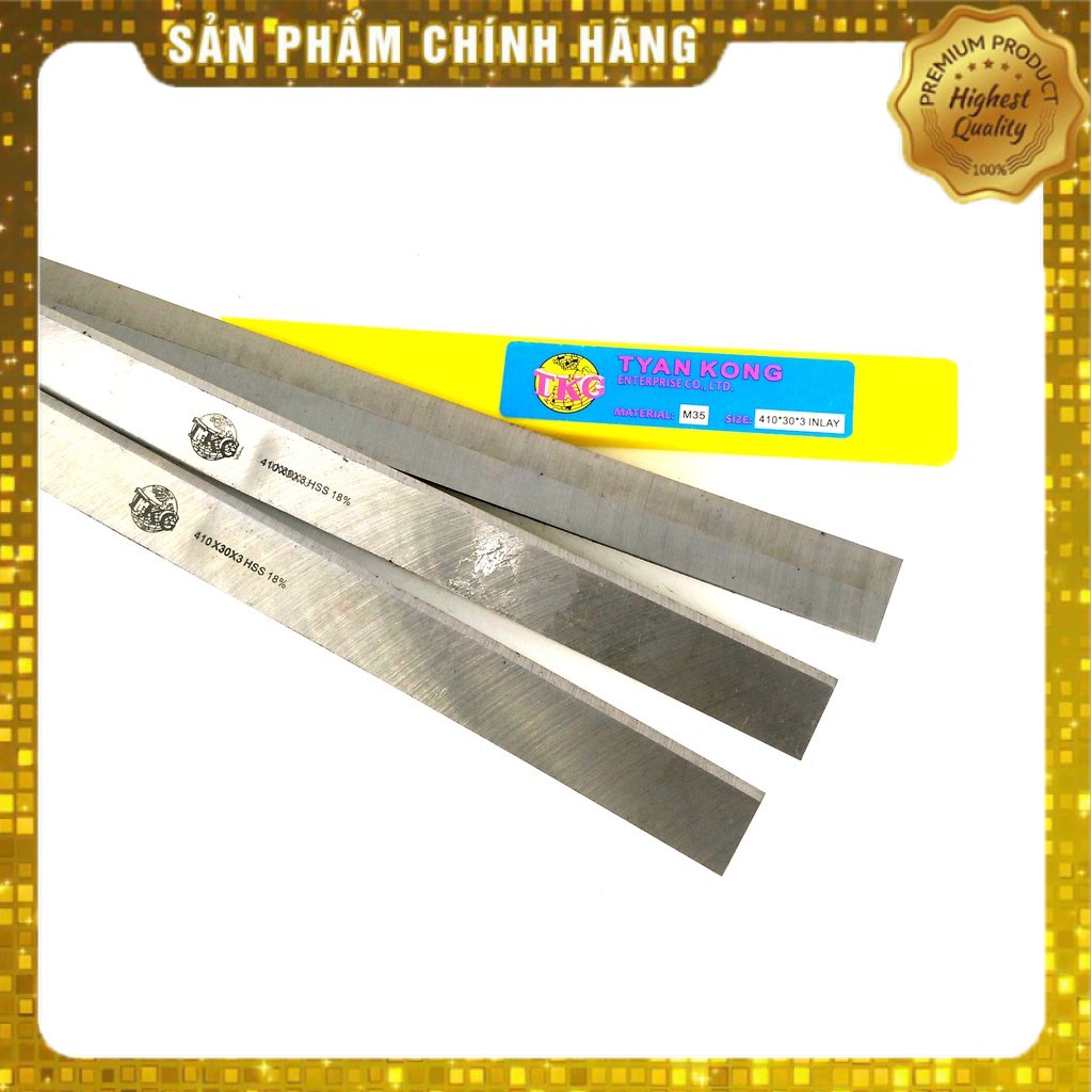 LƯỠI BÀO LIÊN HỢP TKG VÀNG 410MM* 30* 3