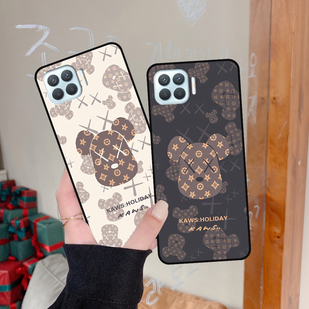 Ốp Oppo A73 / A93 in hình họa tiết Mountain, Be@rbrick dễ thương (T13 - T18)