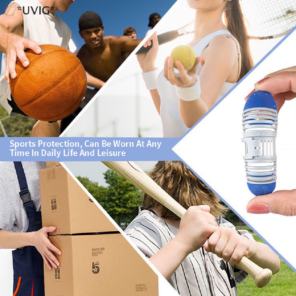 [[UVIG]] Basketball Finger Guard Exercise Protector Support Arthritis Sport Aid Training [Hot Sell]